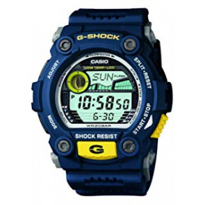 Casio horlogeband G-7900 G-Shock  / 10330752 Kunststof / Plastic Blauw 16mm